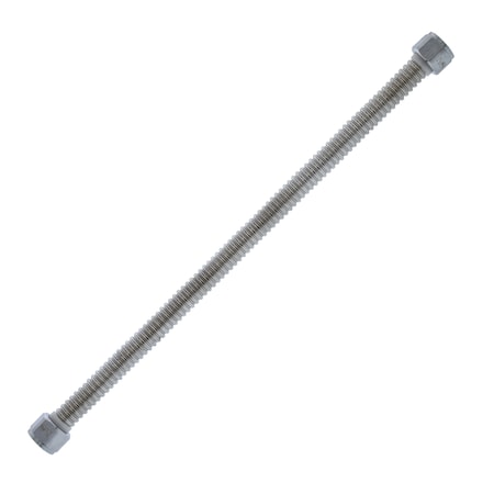 Jones Stephens 3/4in. FIP x 3/4in. FIP x 18in. Stainless Steel Corrugated Water Heater Connector J39718